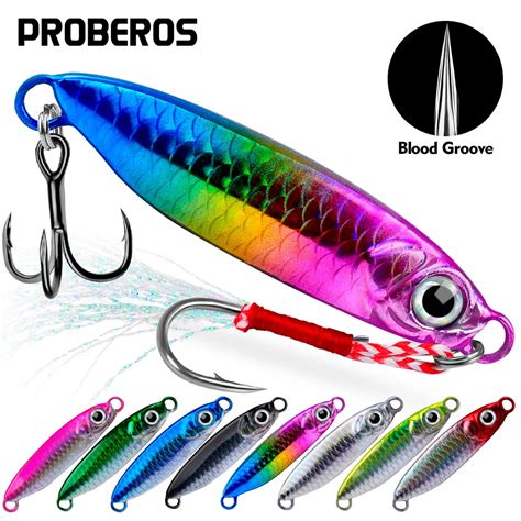 Jigging Iscas Off Shore Pesca Fundi O Artificial Isca Jigging Colher