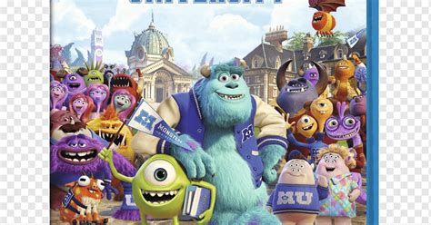 Disco Blu Ray Mike Wazowski Monsters Inc DVD Universidade De