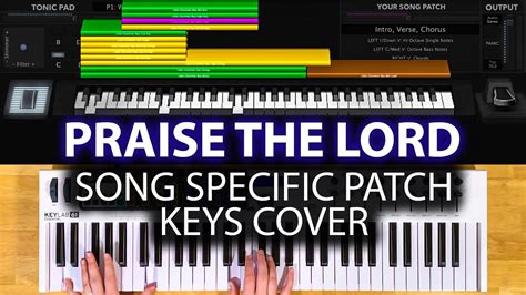 Praise The Lord MainStage Patch Keyboard Cover Phil Wickham YouTube