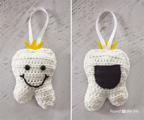 Repeat Crafter Me Crochet Tooth Fairy Pillow