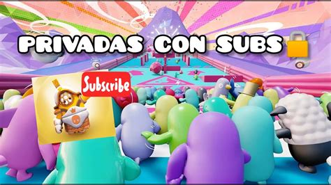 Directo Jugando Fall Guys Jugando Privadas Con Subs Primer Directo