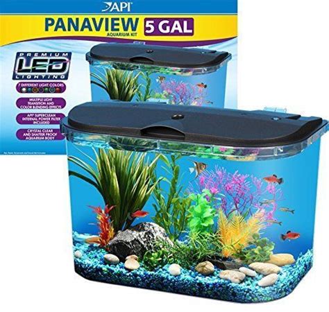 5 Gallon Fish Tank Led Waty Aquarium Fish