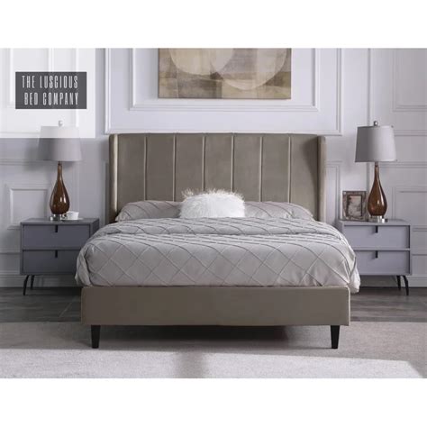 Rahu Wingback Bed Wingback Bed Frame