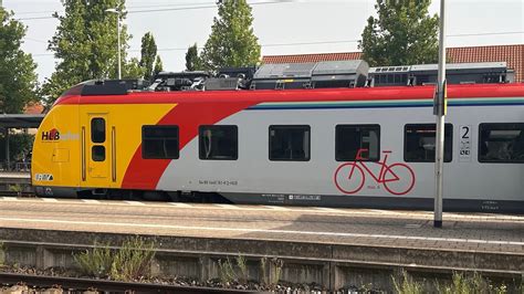 Hessische Landesbahn Baureihe Als Regionalbahn Nach Wiesbaden Hbf