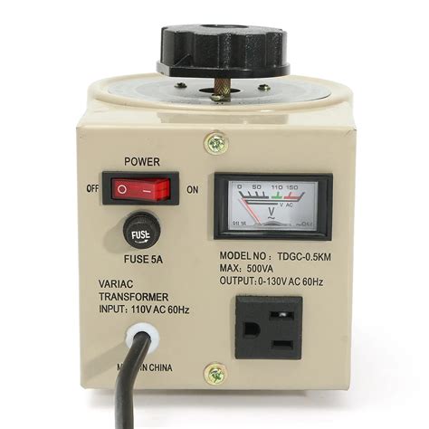 Tdgc 0 5kva 500va Variac 0 130v Ac Transformer Voltage Regulator In Pakistan