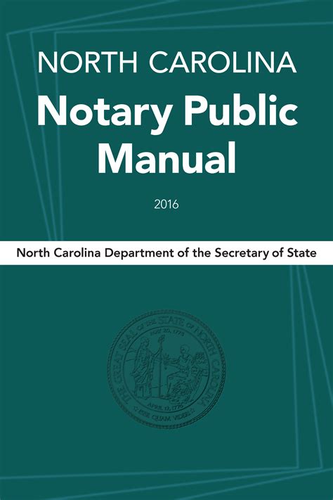 North Carolina Secretary Of State Notary Notary Resources