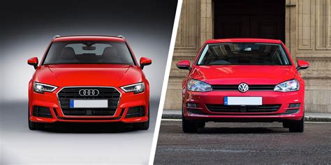 Audi A3 Vs VW Golf Premium Hatchback Comparison