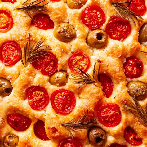 Easy Vegan Focaccia Bread With Rosemary And Tomatoes School Night Vegan