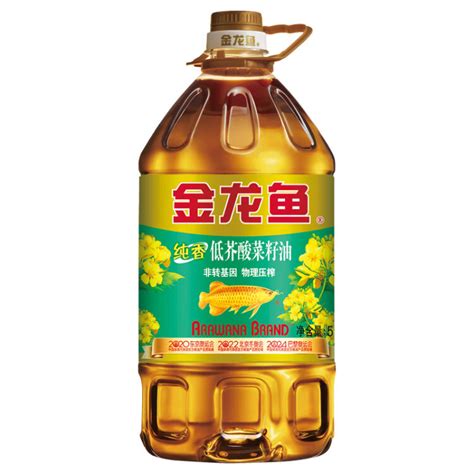 金龙鱼 食用油 非转基因 物理压榨 纯香菜籽油5l更名纯香 低芥酸 菜籽油5l新老包装随机发货【图片 价格 品牌 评论】 京东