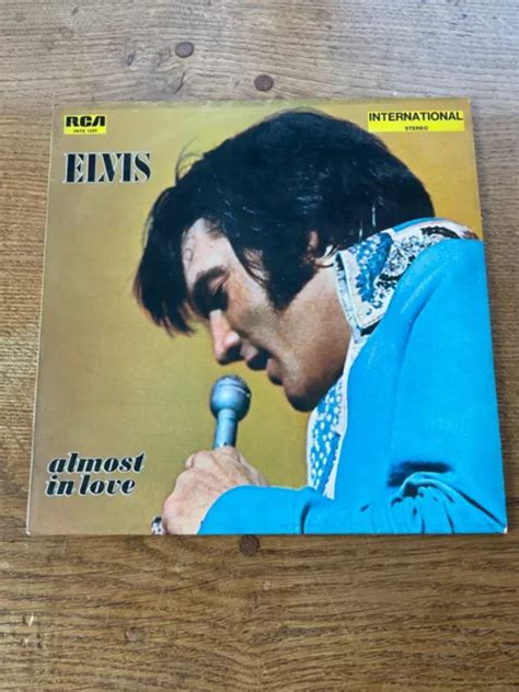 Elvis Presley Almost In Love German Vinyl Lp Album Record Germany Ints