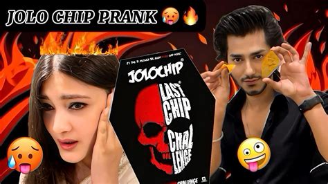 Jolo Chip Prank On Heena Worlds Hottest Chips🔥 Sarfaraz Ansari Youtube