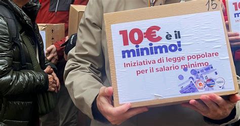 Salario Minimo Una Legge Di Iniziativa Popolare C Gi Ma Le