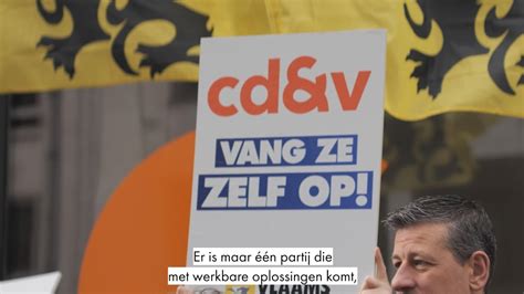 Actie Tegen Het Asielbeleid Van Cd V Youtube