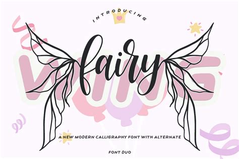 Fairy Wing Font Cocodesign Fontspace