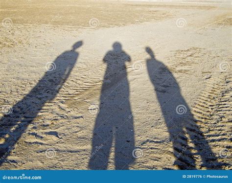 Shadows In The Sand Stock Photo Image Of Lonesome Desolate 2819776