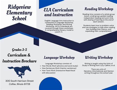 Curriculum Ridgeview Elementary School