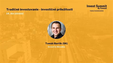 Invest Summit Tradi N Investovanie Investi N Pr Le Itos Invest