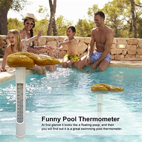 Thermomètre à eau thermomètre de piscine flottant jouet amusant pour