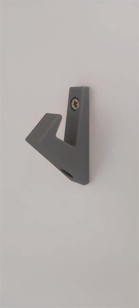 Coat Hook No Sliding Off By Travockmd Download Free Stl Model