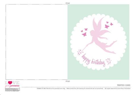 FREE Fairy Party Printables From Love Party Printables Fairy Birthday