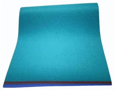 Gsm Blue Plain Polyurethane Coated Fabric For Bag Thickness Mm