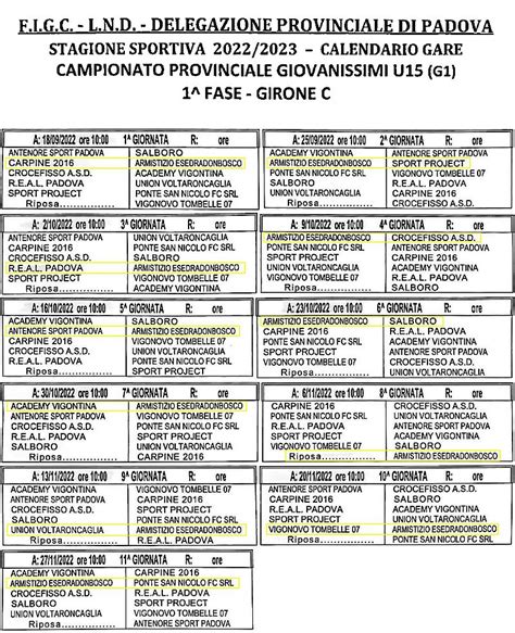 Giovanissimi Provinciali U Calcio Armistizio