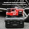 Air Compressor Waterproof Hard Case Compatible With Milwaukee M18