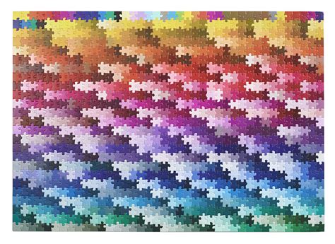 1000 pantone colours, 1000 piece puzzle - Ben Skinner