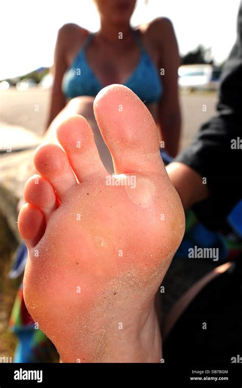 Female Feet Soles Hi Res Stock Photography And Images Alamy