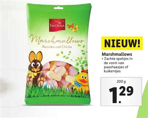 Favorina Marshmallows Aanbieding Bij Lidl 1Folders Nl