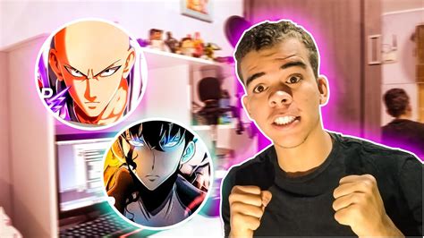 REACT 2EM1 Rap Eu Sou Rank S Animes E Rap Do Saitama One Punch Man