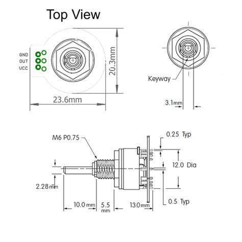 Mini Commutateur Rotatif Positions Electro Seed