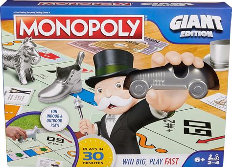 Amazon Monopoly Juego De Mesa De Edici N Gigante Para Ni Os