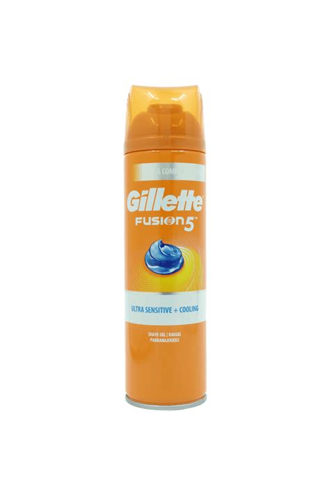 Gillette Fusion Ultra Sensitive Cooling Shave Gel 200ml