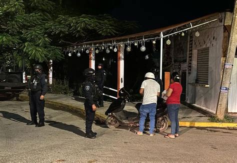 Policía de Carrillo Puerto despliega todas sus capacidades en el municipio