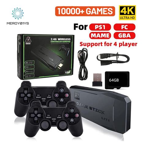 M8 Console De Classic Retro Video Game Stick Sem Fio 4K HD 10000 3500