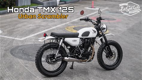 Honda TMX 125 Urban Scrambler La Garahe Motorcycles Classic Custom