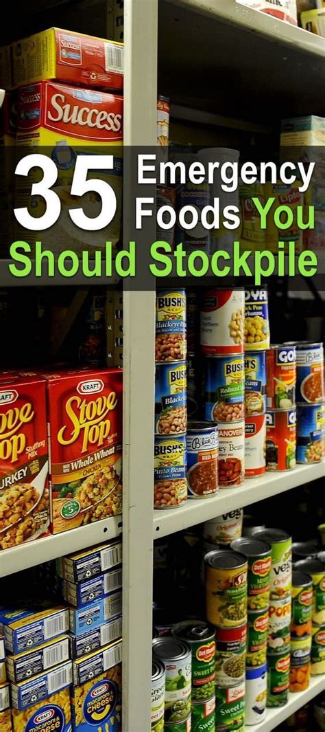 50 Emergency Foods You Should Stockpile Artofit