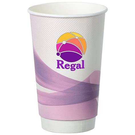 Groovy Full Color Insulated Paper Cup Oz Gr Imprint