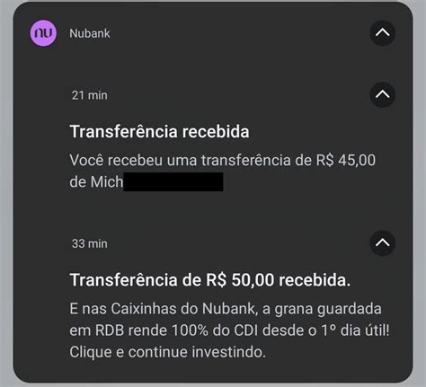 Notificaçao App do Nu NuCommunity