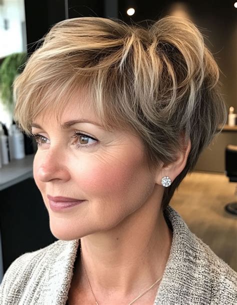 55 Pixie Colours For Women Over 50 Soft Ash Blonde Pixie