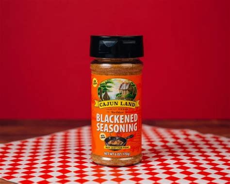 Cajun Land Blackened Seasoning 8oz Dons Specialty Meats