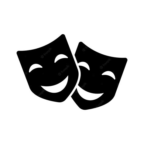 Theater Masks Vector