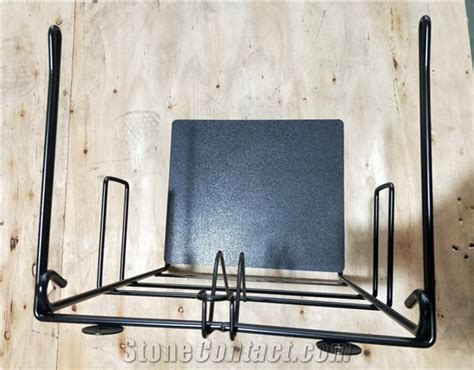 Customize Quartz Tile Sample Metal Display Stand Racks From China