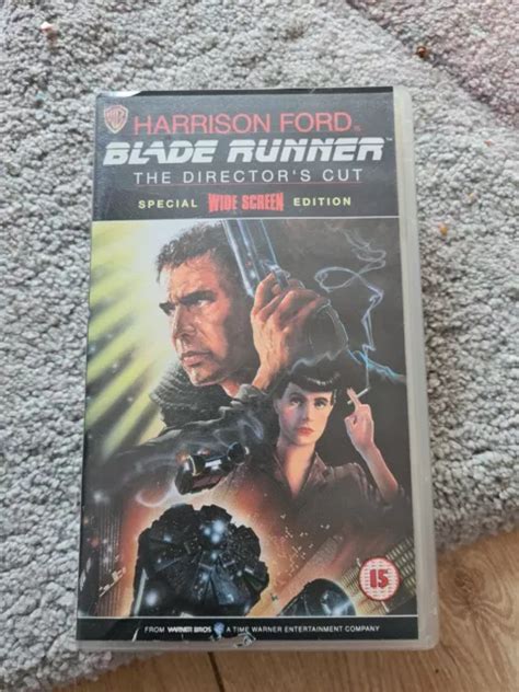 Blade Runner Directors Cut Widescreen Harrison Ford 1993 Vhs Video Pal