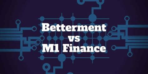 Betterment Vs M Finance Comparison Investormint