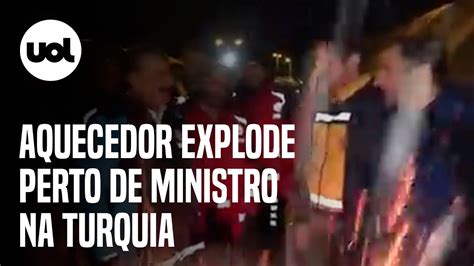 Aquecedor Explode Perto De Ministro Em Hospital De Campanha Na Turquia