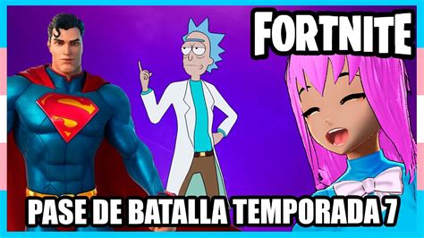 SUPERMAN y RICK SÁNCHEZ son lo MEJOR del Pase de Batalla Fortnite