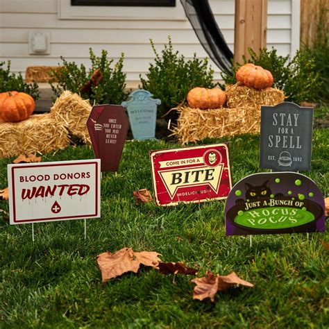 Friendly Halloween Yard Signs | MPAR-733