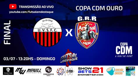 VILA SÁ X ARSENAL DE TAIPAS COPA CDM OURO FINAL futsal YouTube